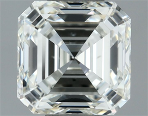 Picture of Natural Diamond 1.00 Carats, Asscher with  Cut, I Color, VS2 Clarity and Certified by IGI