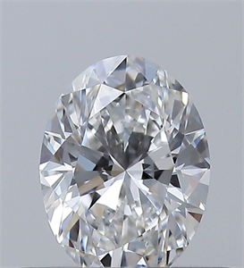 Picture of Natural Diamond 0.40 Carats, Oval with  Cut, E Color, VS1 Clarity and Certified by GIA