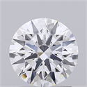 Del inventario de diamantes de laboratorio, 1.07 quilates, Redondo , Color D, claridad VVS2 y certificado IGI