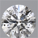 Natural Diamond 0.41 Carats, Round with Excellent Cut, F Color, SI2 Clarity and Certified by IGI