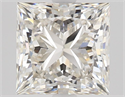 Natural Diamond 1.73 Carats, Princess with  Cut, J Color, VS1 Clarity and Certified by GIA