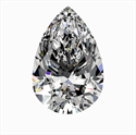 Diamante Natural 0.46 quilates, De pera , Color G, claridad VVS1 y certificado GIA