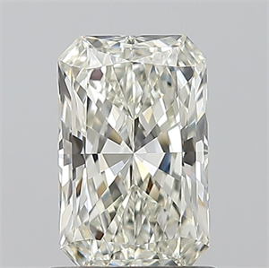 Picture of Natural Diamond 1.01 Carats, Radiant with  Cut, K Color, VVS2 Clarity and Certified by GIA
