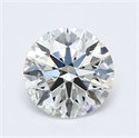 Diamante Natural 0.50 quilates, Redondo , Color H, claridad IF y certificado GIA