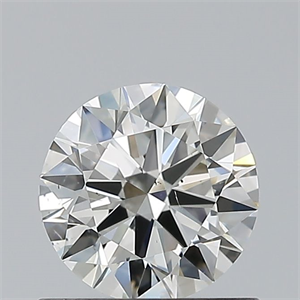 Picture of Natural Diamond 0.70 Carats, Round with Excellent Cut, J Color, SI1 Clarity and Certified by GIA