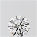 Lab Grown Diamond 0.77 Carats, Round with Ideal Cut, E Color, VVS1 Clarity and Certified by IGI