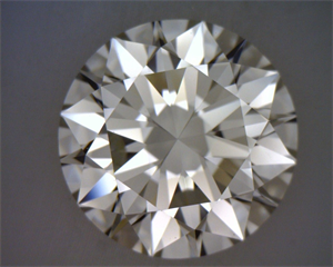 Picture of Natural Diamond 2.30 Carats, Round with Excellent Cut, K Color, VVS1 Clarity and Certified by GIA
