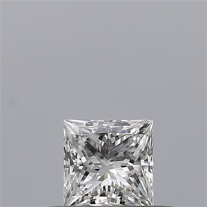 Picture of Natural Diamond 0.24 Carats, Princess with  Cut, F Color, VVS1 Clarity and Certified by GIA