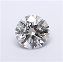 Lab Grown Diamond 1.56 Carats, Round with Excellent Cut, G Color, VVS2 Clarity and Certified by IGI