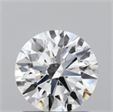 Lab Grown Diamond 1.29 Carats, Round with Ideal Cut, D Color, VS1 Clarity and Certified by IGI