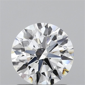 Picture of Lab Grown Diamond 1.29 Carats, Round with Ideal Cut, D Color, VS1 Clarity and Certified by IGI