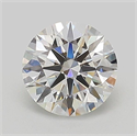 Lab Grown Diamond 1.03 Carats, Round with Ideal Cut, D Color, VS1 Clarity and Certified by IGI
