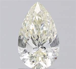 Picture of Natural Diamond 1.17 Carats, Pear with  Cut, K Color, SI1 Clarity and Certified by IGI