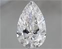Diamante Natural 0.54 quilates, De pera , Color D, claridad VVS1 y certificado GIA