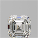 Diamante Natural 2.01 quilates, Asscher , Color I, claridad VS1 y certificado GIA