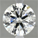 Del inventario de diamantes de laboratorio, 3.01 quilates, Redondo , Color H, claridad VS2 y certificado IGI