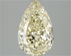Picture of Lab Grown Diamond 2.08 Carats, Pear with  Cut, Fancy Yellow Color, VS1 Clarity and Certified by IGI