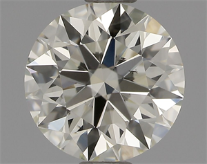 Picture of Natural Diamond 0.73 Carats, Round with Excellent Cut, L Color, VS2 Clarity and Certified by IGI