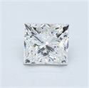 Diamante Natural 0.80 quilates, Princesa , Color G, claridad VVS1 y certificado GIA