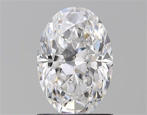 Picture of Natural Diamond 1.26 Carats, Oval with  Cut, D Color, VS1 Clarity and Certified by GIA