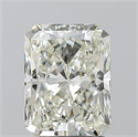 Natural Diamond 2.01 Carats, Radiant with  Cut, K Color, VS2 Clarity and Certified by GIA