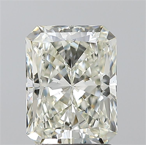 Picture of Natural Diamond 2.01 Carats, Radiant with  Cut, K Color, VS2 Clarity and Certified by GIA