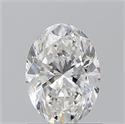Natural Diamond 1.20 Carats, Oval with  Cut, G Color, VS2 Clarity and Certified by GIA