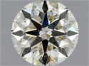 Diamante Natural 0.80 quilates, Redondo , Color L, claridad SI1 y certificado GIA