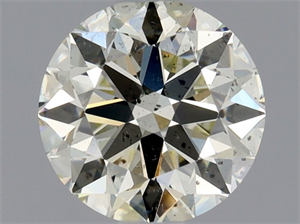 Picture of Natural Diamond 0.80 Carats, Round with Excellent Cut, L Color, SI1 Clarity and Certified by GIA