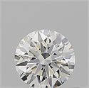 Diamante Natural 0.43 quilates, Redondo , Color G, claridad VVS2 y certificado GIA