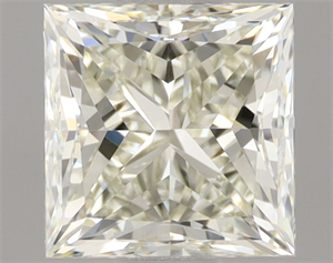 Picture of Natural Diamond 1.00 Carats, Princess with  Cut, J Color, VVS1 Clarity and Certified by IGI