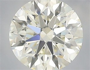 Picture of Natural Diamond 1.16 Carats, Round with Excellent Cut, K Color, VVS2 Clarity and Certified by IGI