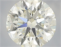 Natural Diamond 1.16 Carats, Round with Excellent Cut, K Color, VVS2 Clarity and Certified by IGI