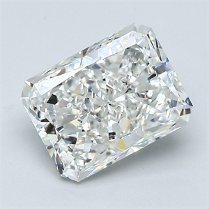 Foto Diamante Natural 3.23 quilates, Radiante , Color H, claridad VVS2 y certificado GIA de