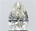 Diamante Natural 1.00 quilates, De pera , Color J, claridad VS2 y certificado IGI