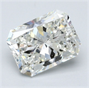 Diamante Natural 1.90 quilates, Radiante , Color I, claridad VVS2 y certificado GIA