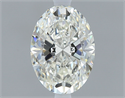 Diamante Natural 0.61 quilates, Ovalado , Color I, claridad IF y certificado GIA