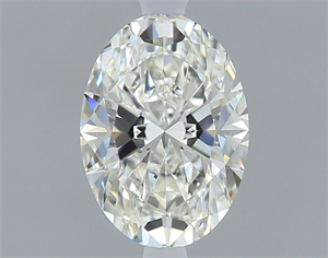 Foto Diamante Natural 0.61 quilates, Ovalado , Color I, claridad IF y certificado GIA de