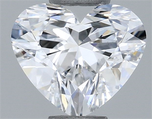 Foto Diamante Natural 0.50 quilates, Corazón , Color D, claridad VS2 y certificado GIA de