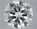 Lab Grown Diamond 6.00 Carats, Round with Very Good Cut, E Color, VS1 Clarity and Certified by IGI