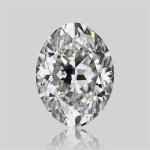 Picture of Natural Diamond 0.90 Carats, Oval with  Cut, F Color, SI1 Clarity and Certified by GIA