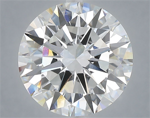 Picture of Lab Grown Diamond 6.02 Carats, Round with Excellent Cut, E Color, VVS2 Clarity and Certified by IGI