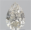 Natural Diamond 1.20 Carats, Pear with  Cut, I Color, SI1 Clarity and Certified by GIA