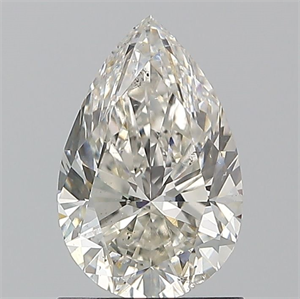 Picture of Natural Diamond 1.20 Carats, Pear with  Cut, I Color, SI1 Clarity and Certified by GIA