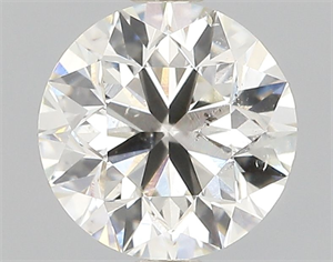 Picture of Natural Diamond 0.70 Carats, Round with Very Good Cut, L Color, SI1 Clarity and Certified by GIA
