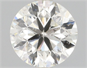 Natural Diamond 0.70 Carats, Round with Very Good Cut, L Color, SI1 Clarity and Certified by GIA