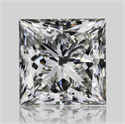 Diamante Natural 1.51 quilates, Princesa , Color J, claridad VS2 y certificado GIA