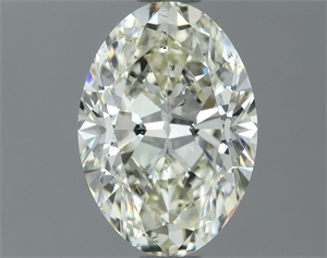 Foto Diamante Natural 1.00 quilates, Ovalado , Color K, claridad SI1 y certificado IGI de