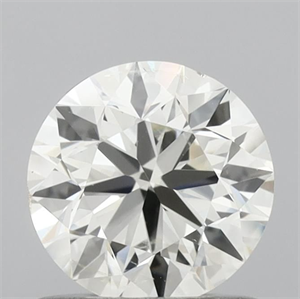 Picture of Natural Diamond 0.90 Carats, Round with Excellent Cut, I Color, SI1 Clarity and Certified by IGI
