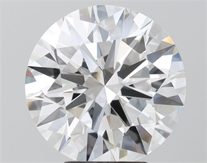Picture of Lab Grown Diamond 5.13 Carats, Round with Ideal Cut, E Color, VVS2 Clarity and Certified by IGI